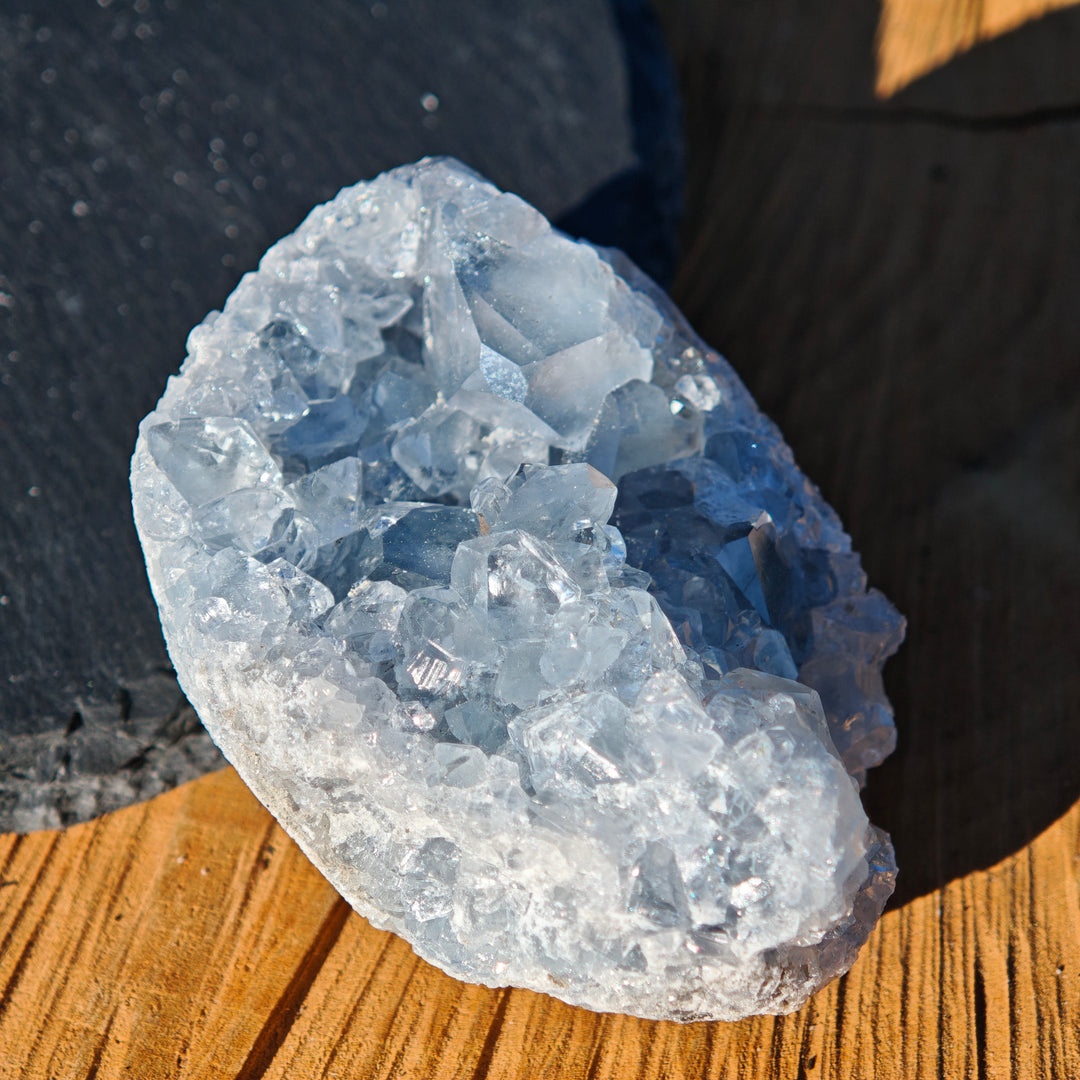 Coelestin Mini Drusenstück TOP (5)