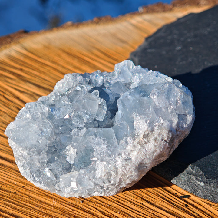 Coelestin Mini Drusenstück TOP (5)