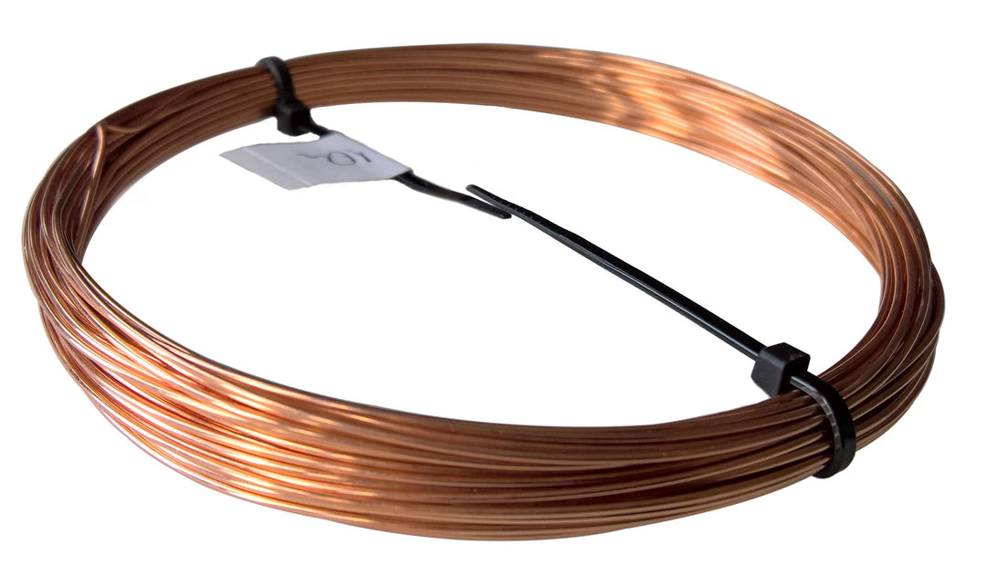 Weicher Kupfer Runddraht unplattiert 2mm x 3m