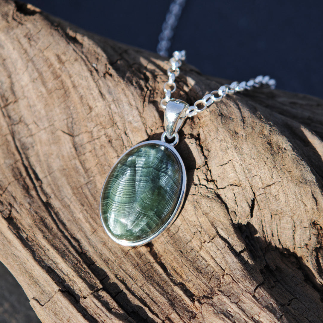 Seraphinit (Seelenwachstum) Anhänger S925 (2)