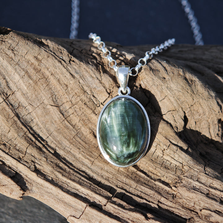 Seraphinit (Seelenwachstum) Anhänger S925 (1)