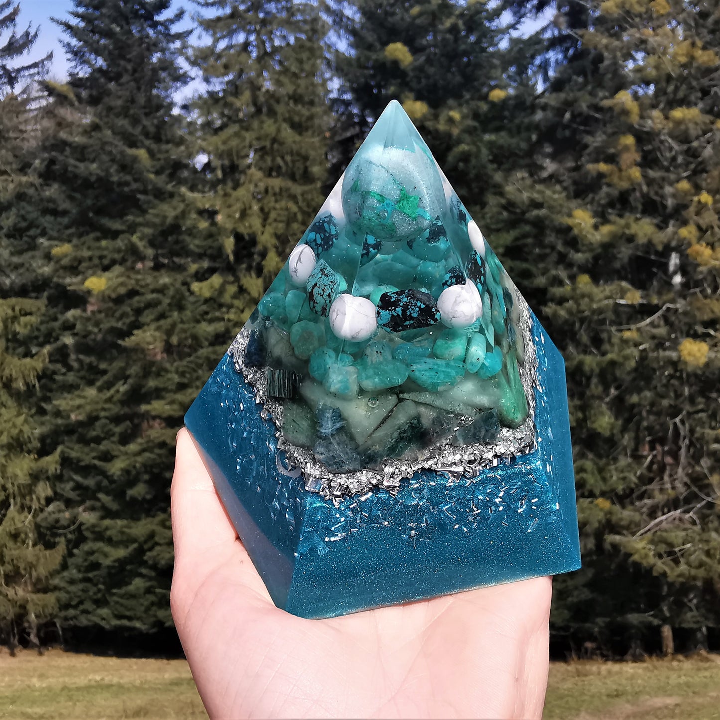 Orgone Pentagonal Pyramide EMOTIONALE STABILITÄT