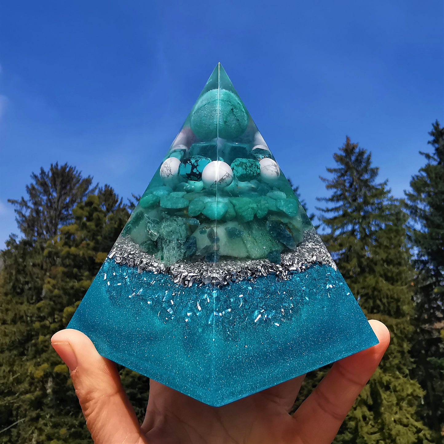 Orgone Pentagonal Pyramide EMOTIONALE STABILITÄT