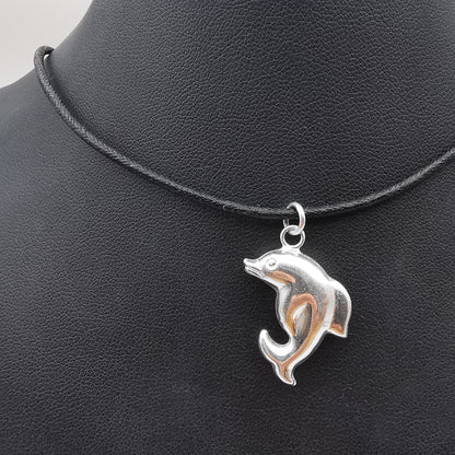 Anhänger DELPHIN 30mm Silber 925 mit kostenlosem Baumwollband
