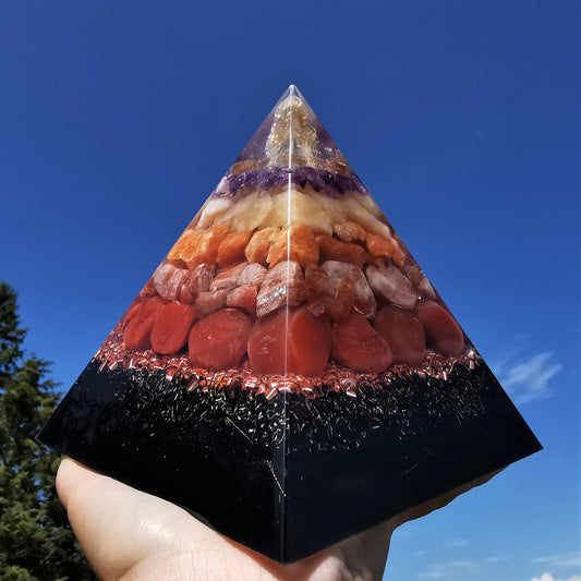 Orgone Pyramide SONNENKRAFT 14.5cm