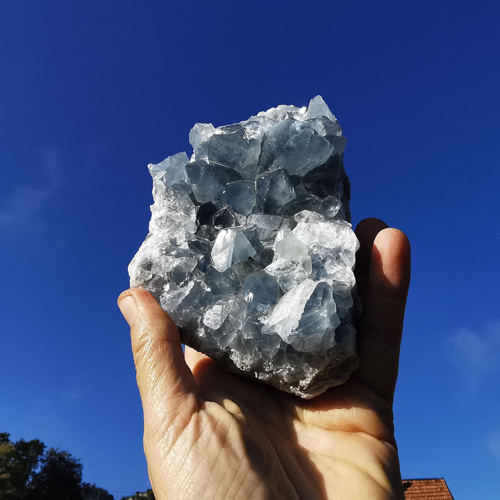 Coelestin Drusenstück TOP 1.3kg